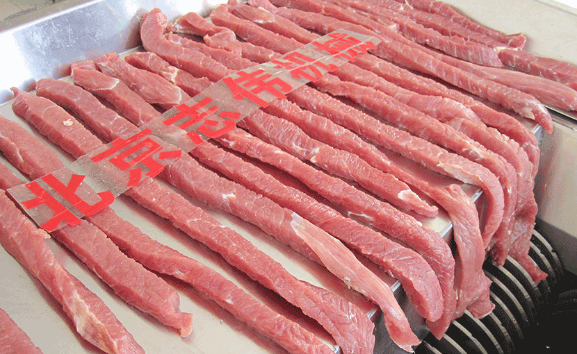 ZW-682大型切肉片、肉條機